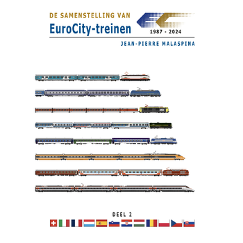 De samenstelling van EuroCity-treinen deel 2 (Hardback) bij Singel 344