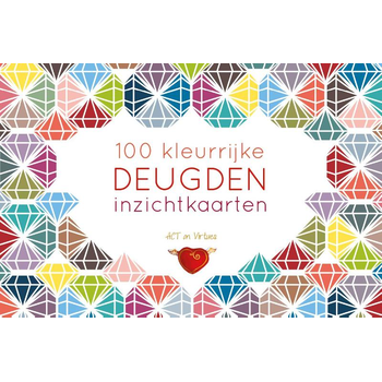 100 kleurrijke deugden inzichtkaarten bij Singel 344