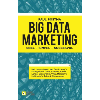 Big data marketing (Paperback) bij Singel 344