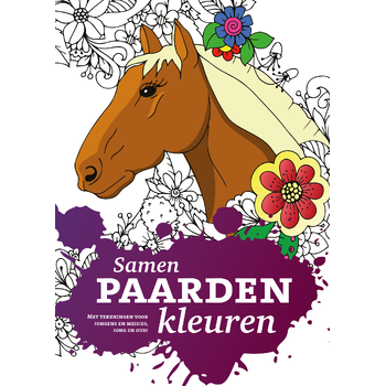 Samen paarden kleuren (Paperback) bij Singel 344