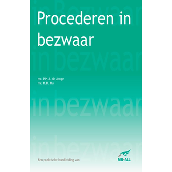 Procederen in bezwaar (Paperback) bij Singel 344