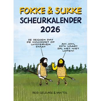 Fokke & Sukke Scheurkalender 2026 bij Singel 344