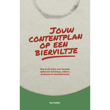 Jouw contentplan op een bierviltje (Paperback) bij Singel 344