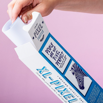 XL-Pixelposter bij Singel 344