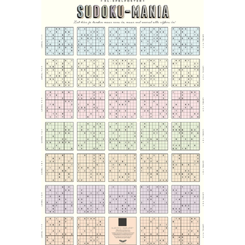 Stratier XL Spelposter - SUDOKU-MANIA bij Singel 344