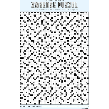 Stratier XL Spelposter - Zweedse puzzel - nr. 2 bij Singel 344