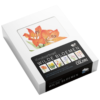 Wenskaartenset Wilde bloemen bij Singel 344