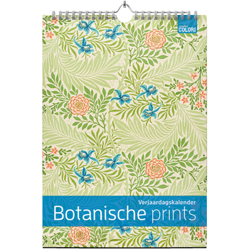 Verjaardagskalender Botanische prints bij Singel 344