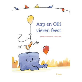 Aap en Olli vieren feest (Hardback) bij Singel 344