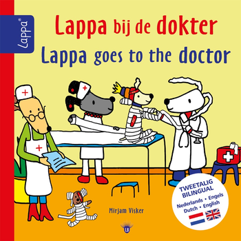 Lappa bij de dokter-Lappa goes to the doctor (NL-Engels) (Hardback) bij Singel 344