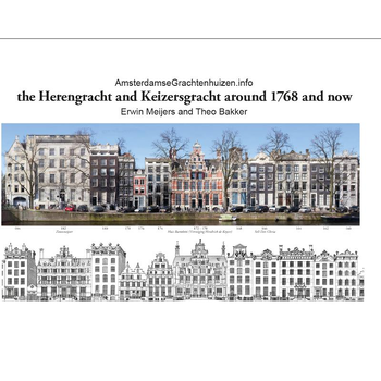 The Herengracht and Keizersgracht in 1768 and now (Hardback) bij Singel 344