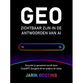 GEO - Zichtbaar zijn in de antwoorden van AI (Paperback) bij Singel 344