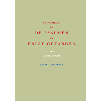 Nieuwe muziek bij de psalmen en enige gezangen (Loose-leaf) bij Singel 344