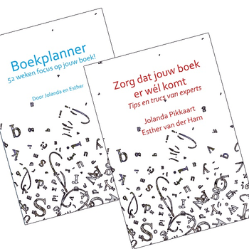 Boekplanner met boek bij Singel 344