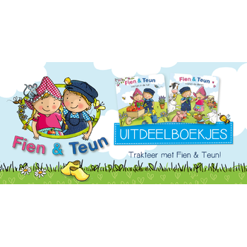 Fien & Teun - uitdeelboekjes (Board book) bij Singel 344
