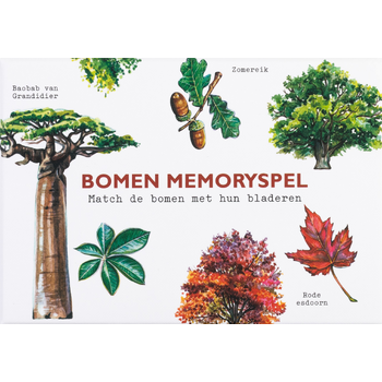 Bomen memoryspel van Tony Kirkham