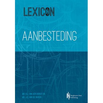 Lexicon aanbesteding (Paperback) bij Singel 344