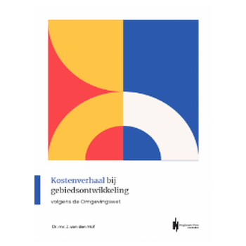 Kostenverhaal bij gebiedsontwikkeling (Paperback) bij Singel 344