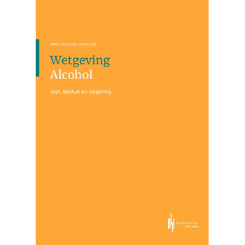 Wetgeving Alcohol (Paperback) bij Singel 344