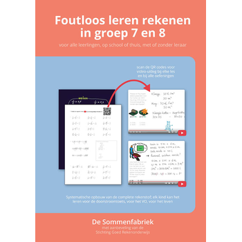 Foutloos leren rekenen in groep 7 en 8 (Spiral bound) bij Singel 344