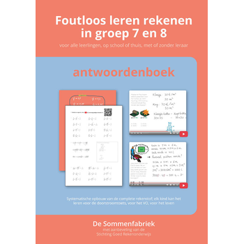 Foutloos leren rekenen in groep 7 en 8 (Spiral bound) bij Singel 344