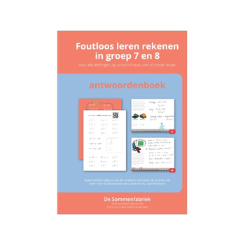 Foutloos leren rekenen in groep 7 en 8 (Paperback) bij Singel 344