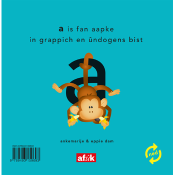 a is fan aapke - a is van aapje (Hardback) bij Singel 344
