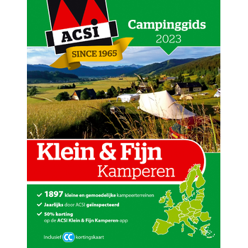 Klein & Fijn Kamperen 2023 (Paperback) bij Singel 344