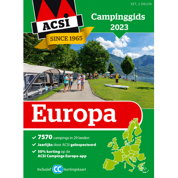 ACSI Campinggids Europa 2023 (set) (Paperback) bij Singel 344