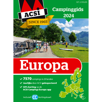 ACSI Campinggids Europa 2024 (Paperback) bij Singel 344
