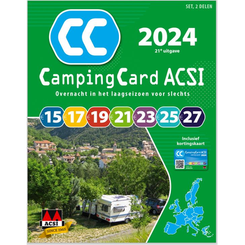 CampingCard ACSI 2024 Nederlands (Paperback) bij Singel 344