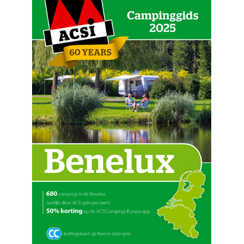 ACSI Campinggids Benelux 2025 (Paperback) bij Singel 344