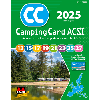 CampingCard ACSI 2025 (set) (Paperback) bij Singel 344