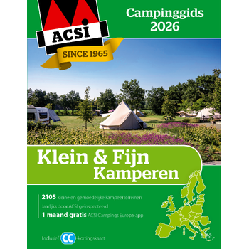 ACSI Klein & Fijn Kamperen campinggids 2026 (Paperback) bij Singel 344