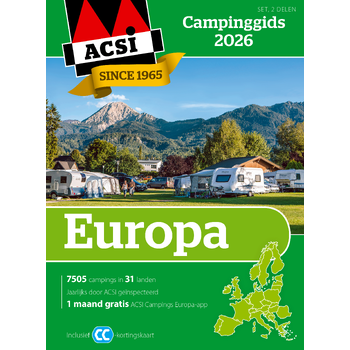 ACSI Campinggids Europa 2026 (Paperback) bij Singel 344
