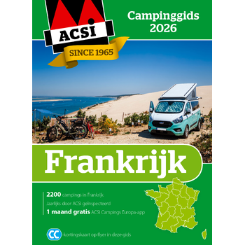 ACSI Campinggids Frankrijk 2026 (Paperback) bij Singel 344