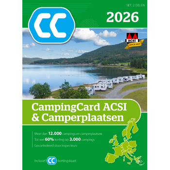 CampingCard ACSI & Camperplaatsen 2026 (set) (Paperback) bij Singel 344