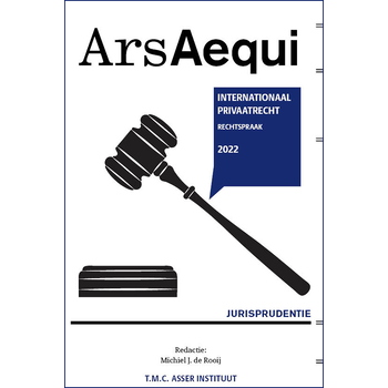 Jurisprudentie Internationaal Privaatrecht 2022 (Paperback) bij Singel 344
