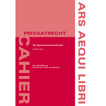 De agentuurovereenkomst (Paperback) bij Singel 344