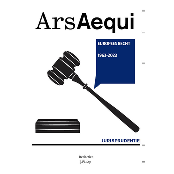 Jurisprudentie Europees recht 1963-2023 (Paperback) bij Singel 344