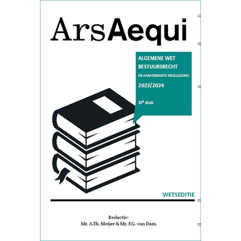 Algemene wet bestuursrecht 2023/2024 (Paperback) bij Singel 344