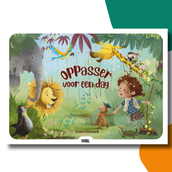 Oppasser voor een dag kamishibai vertelplaten bij Singel 344