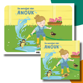 De eendjes van Anouk kamishibai vertelplaten + boek bij Singel 344