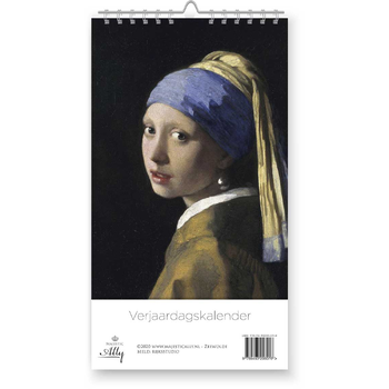 Verjaardagskalender oude meesters bij Singel 344