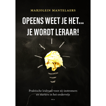 Opeens weet je het … je wordt leraar! (Paperback) bij Singel 344