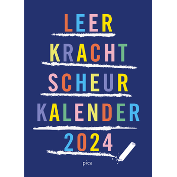 Leerkracht scheurkalender 2024 bij Singel 344