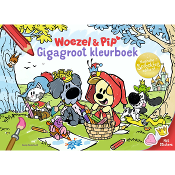 Gigagroot kleurboek Sprookjes (Paperback) bij Singel 344