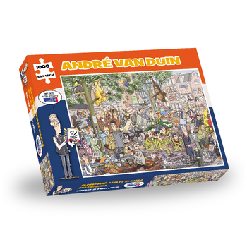 Puzzel André van Duin bij Singel 344