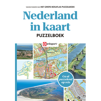 Denksport - Nederland in kaart Puzzelboek (Paperback) bij Singel 344