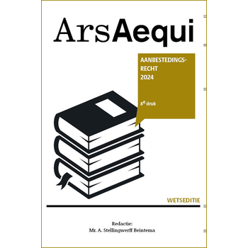 Aanbestedingsrecht 2024 (Paperback) bij Singel 344